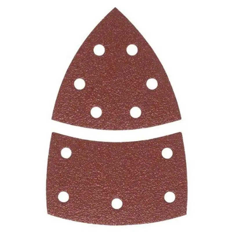 Set of Sanding Papers Diameter 102x62.93mm Holes 11 G240 5pcs