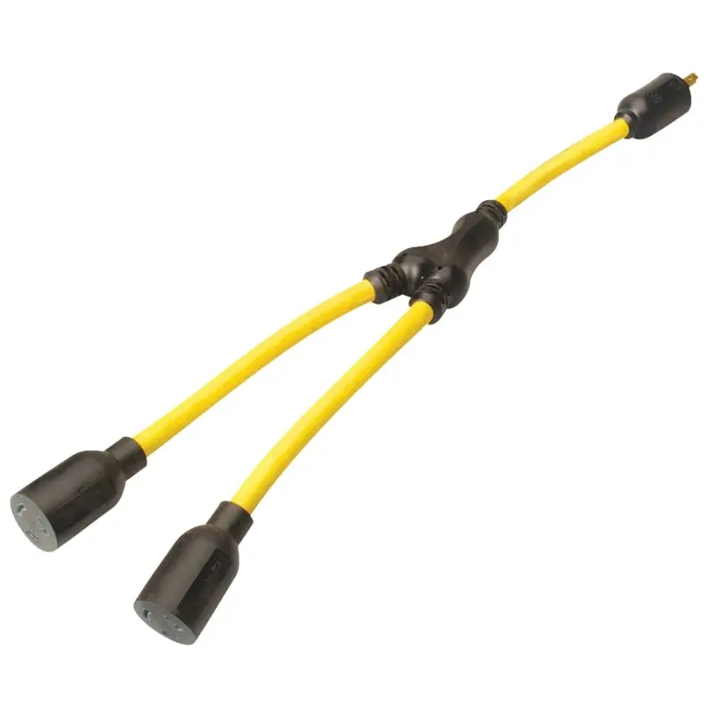 CCI 090228802 Twist Lock Y-Adapter, 12 AWG Cable