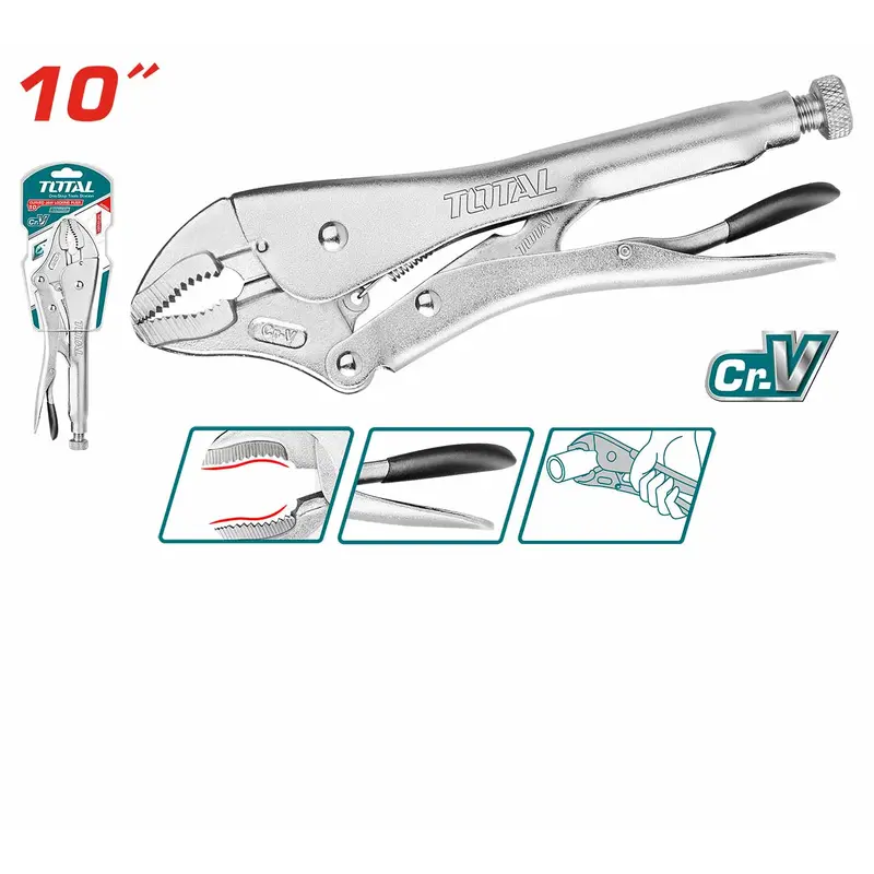 THT191001 Curved Jaw Lock Pliers