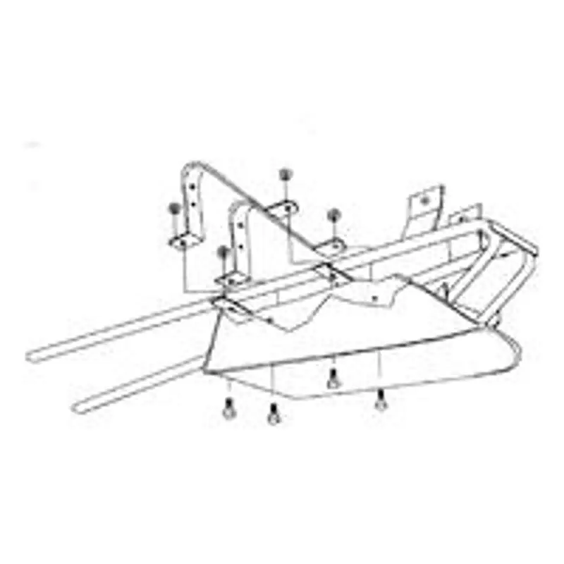 Miller 402301 Wheelbarrow Parts, Carton, Steel, For: HD6, Y5 Wheelbarrows