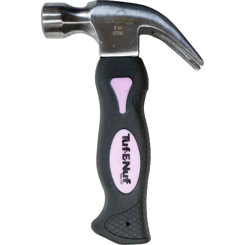 Tuf-E-Nuf Mini Striker Series 07791 Claw Hammer, 8 oz Head