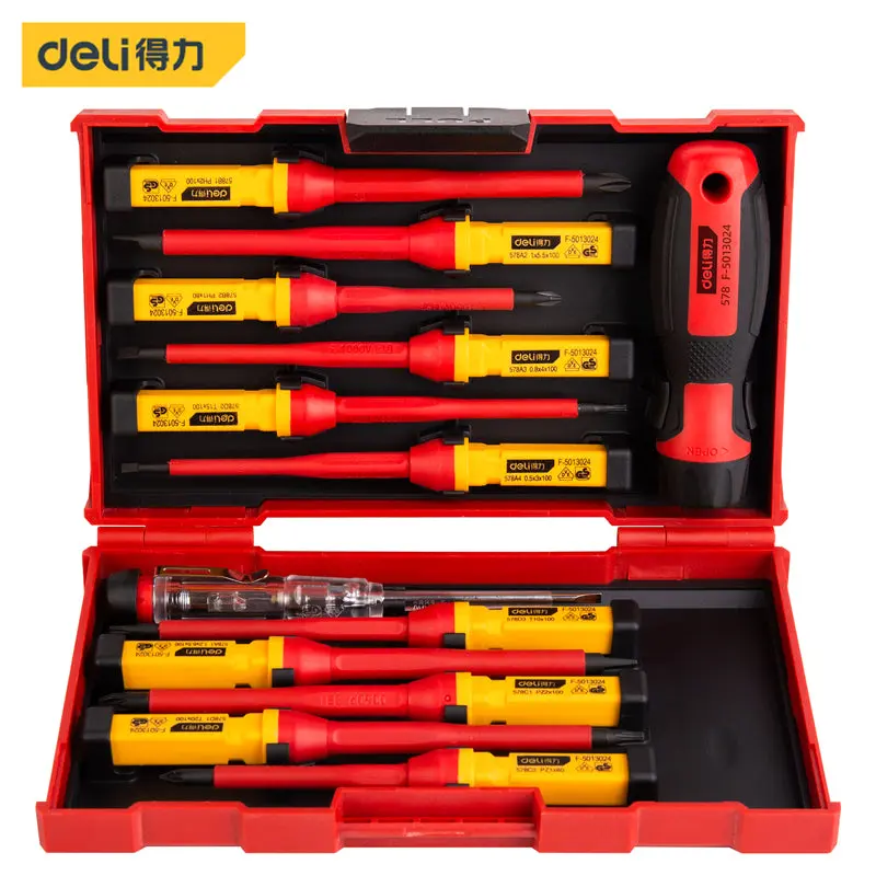 Deli Insulation Tool Set 12Pcs |DL510012