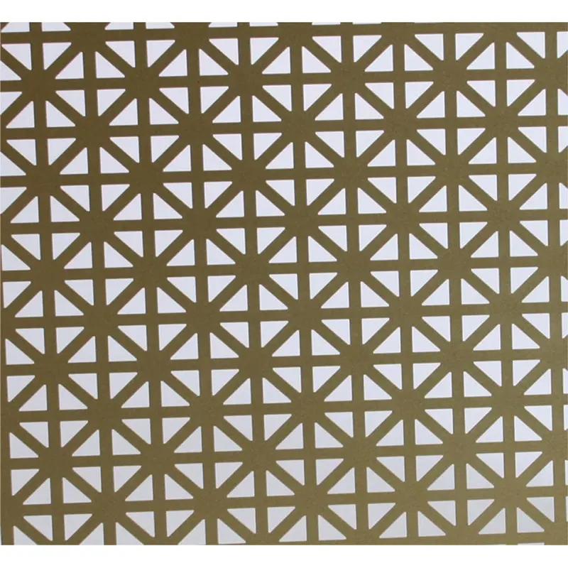 M-D 57141 Decorative Metal Sheet, 36 in W, 24 in L, Union Jack Tread, Aluminum, Albras
