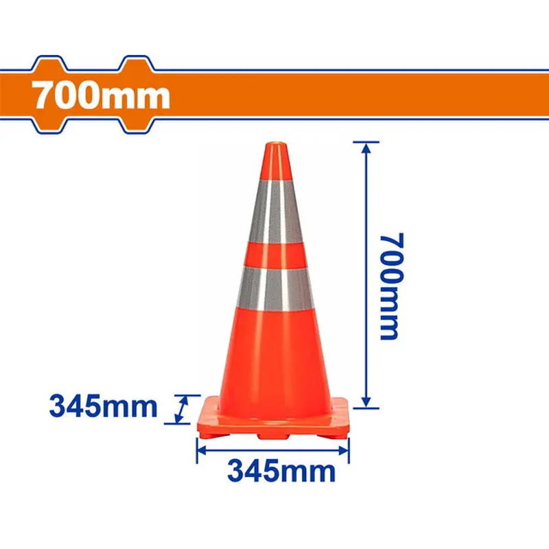 WADFOW Traffic Cone 70cm PVC
