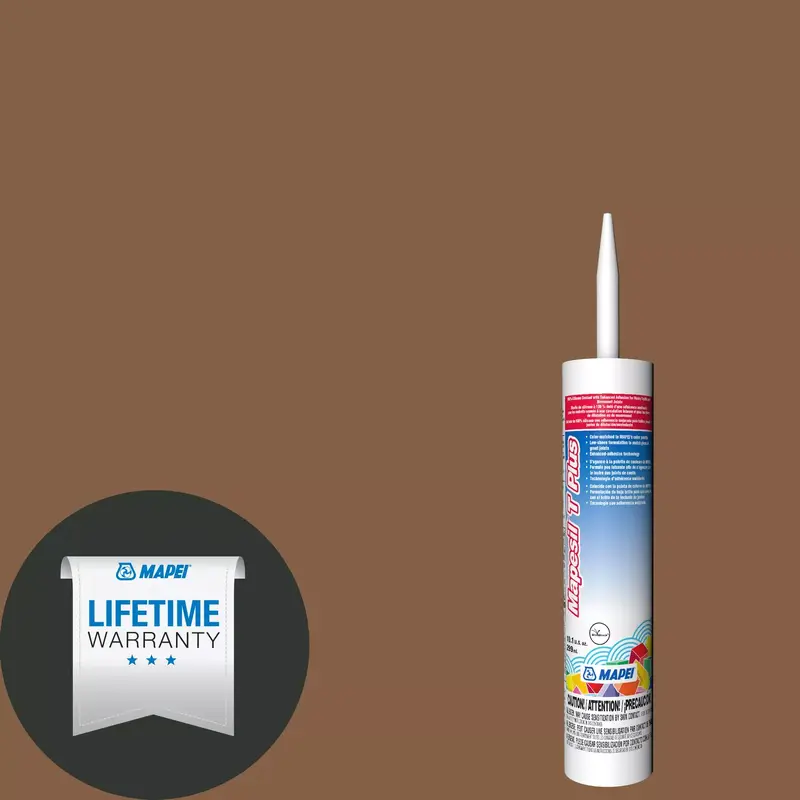 112 Pecan Mapesil T Plus Silicone Caulk