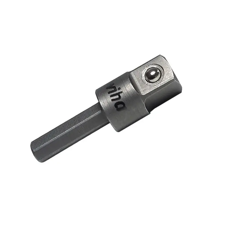 Wiha Micro Bit 4mm to 1/4in Socket Adapter