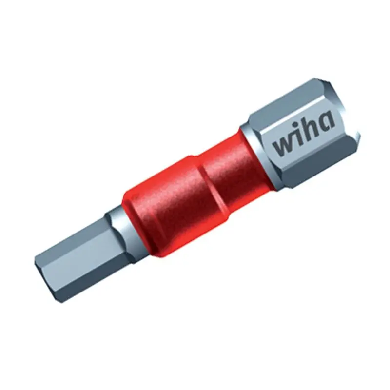 Wiha Terminator Impact Insert Bit Hex 9/64in Pack of 10 Bits