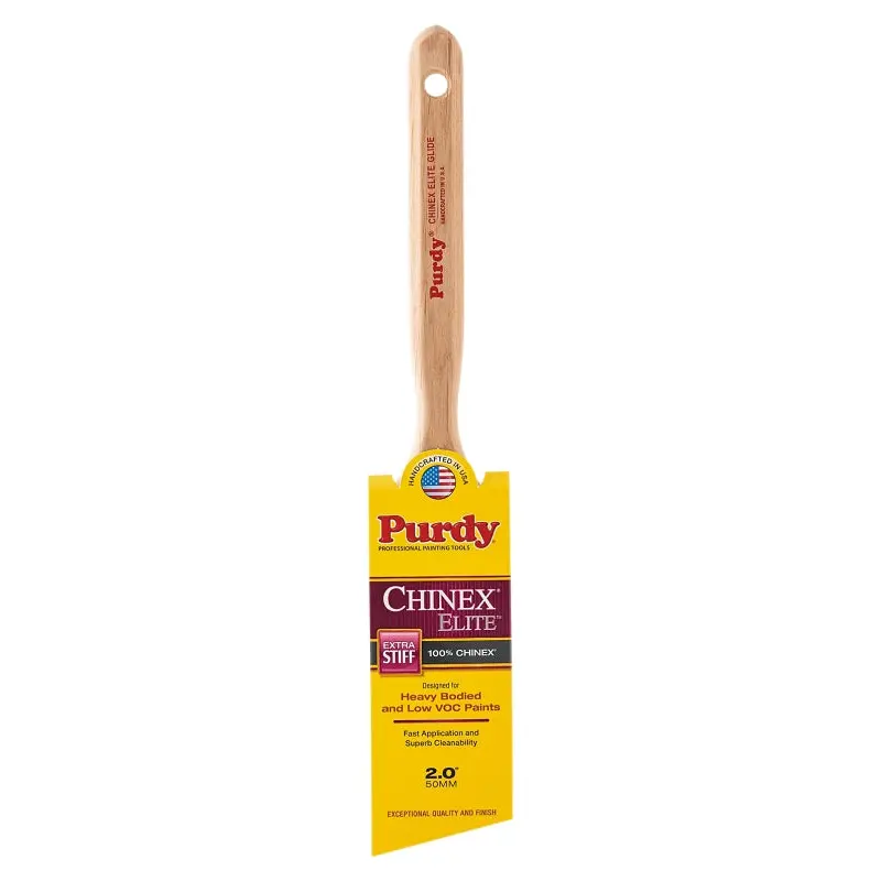 Purdy Chinex Glide 144152920 Trim Brush, Nylon Bristle, Fluted Handle