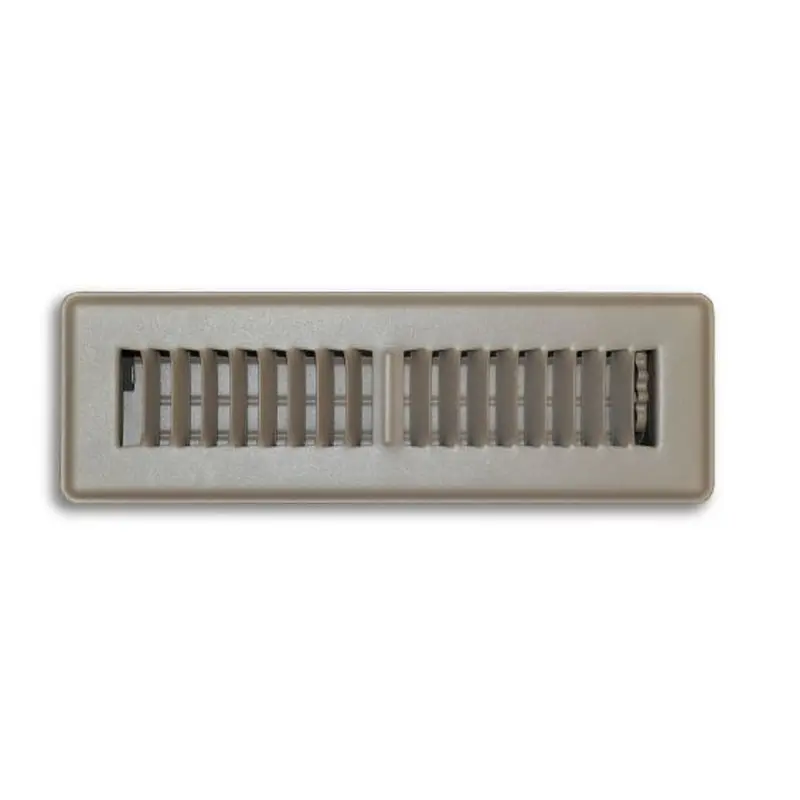 CSW RectorSeal 2-Way Stamped Louver Multi-Shutter Damper Steel Floor Register6" x 12"