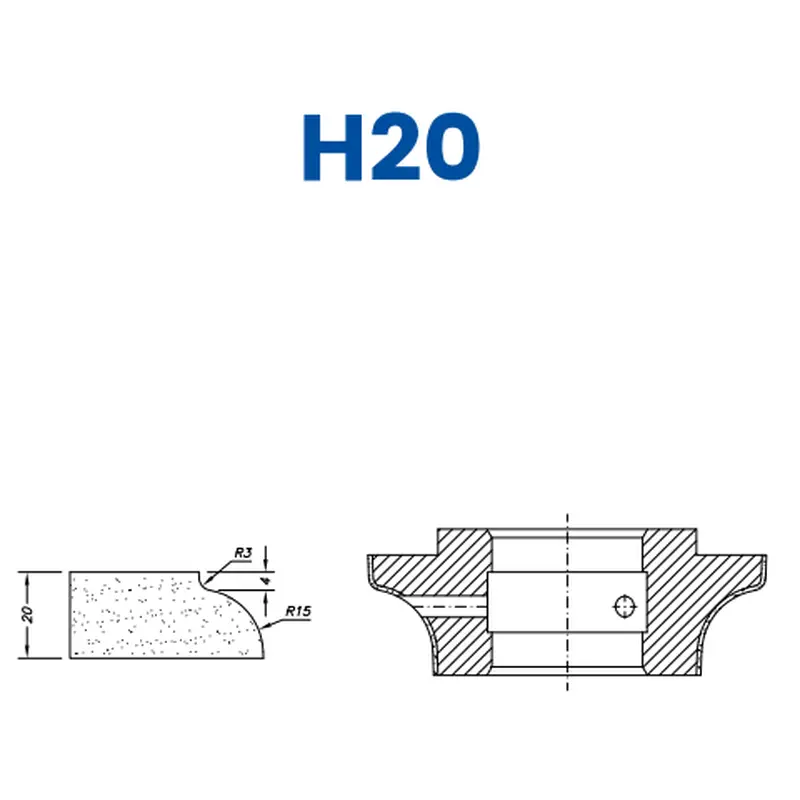 H20(20mm Dupont - Line 60 (Bore 35))EHS Kit (All materials high speed) / Breaker
