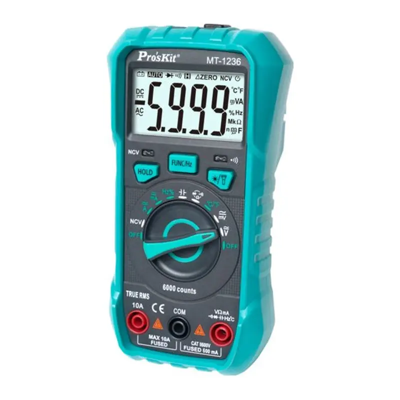 PROSKIT TRUE-RMS Digital Multimeter | MT1236