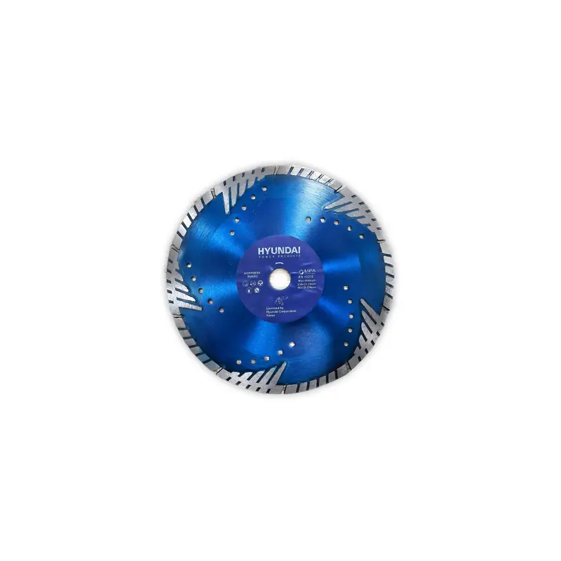 Hyundai Turbo Segmented Hot Press Diamond Cutting Blade | HDCG115mm
