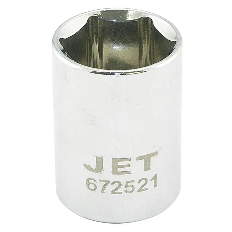 Jet 672523 1/2 Dr X 23mm Regular Chrome Socket - 6 Point