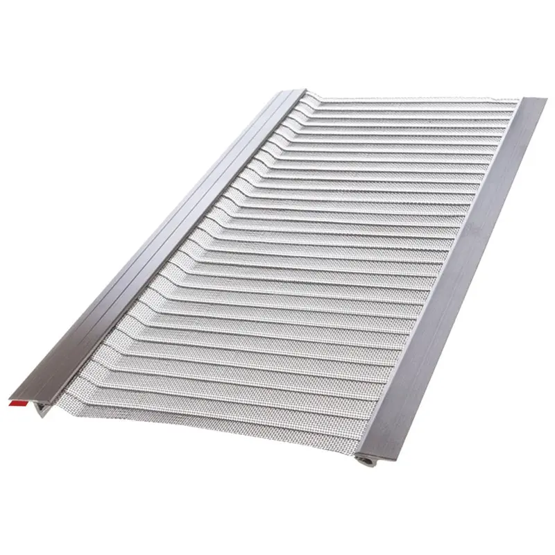 4 ft. L x 6 in. W Stainless Steel Micro-Mesh Gutter Guard (20-Pack)1 / each