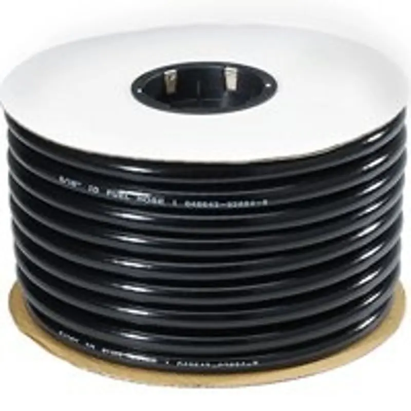 Abbott Rubber T22005003/RFKF Fuel Hose, 100 ft L, 80 psi Pressure, PVC, Black