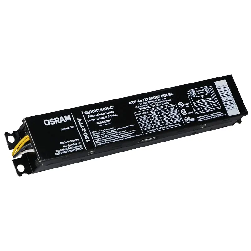 Sylvania 49853 Electronic Ballast, 120/277 V, 107 W, 2-Lamp