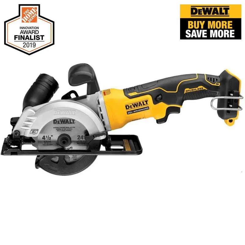 ATOMIC 20-Volt MAX Cordless 4-1/2 in. Circular Saw (Tool-Only)7.4 / each