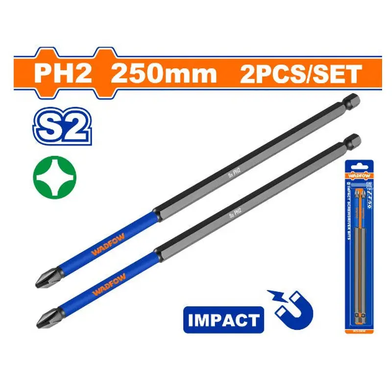 Wadfow WSV6K66 Impact Screwdriver Bits