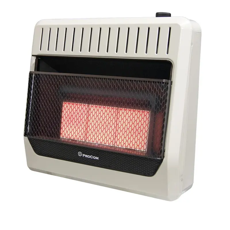 30000 BTU Ventless Dual Fuel Radiant Heater with Thermostat Control29.8 / box