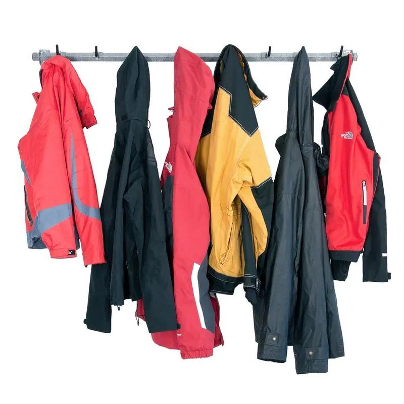 8-Garage Coat Rack