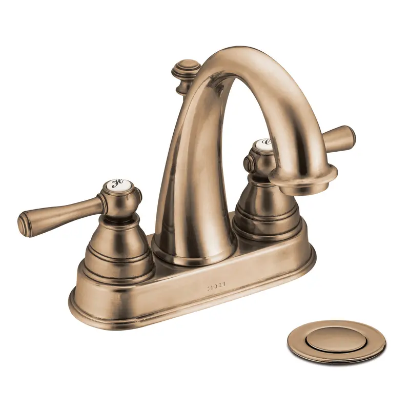 Kingsley Chrome two-handle high arc bathroom faucetChrome