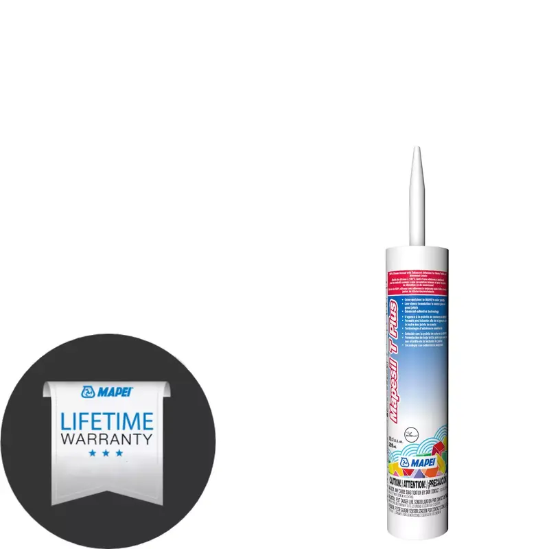 5023 Clear Mapesil T Plus Silicone Caulk