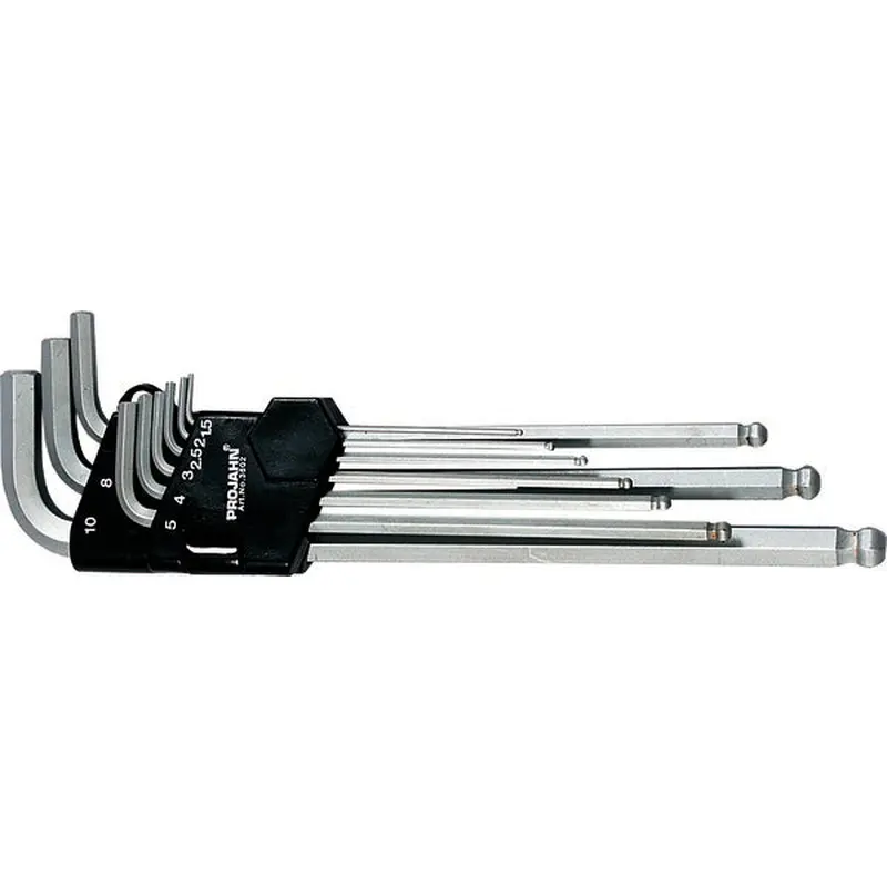 Ball end hexagon key set 9pcs | 3602