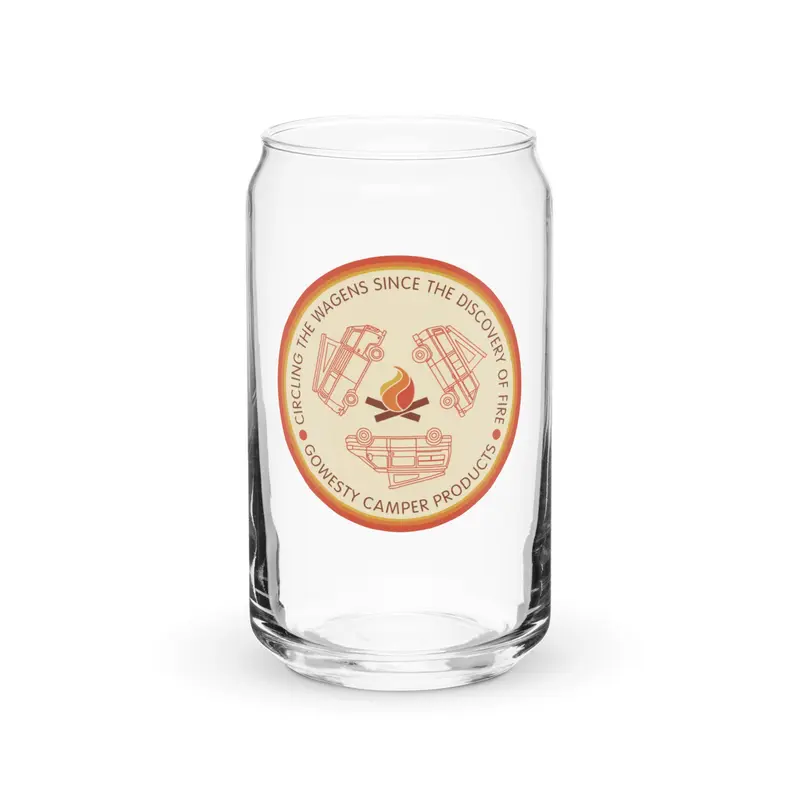 Circle the Wagens Pint Glass16 oz