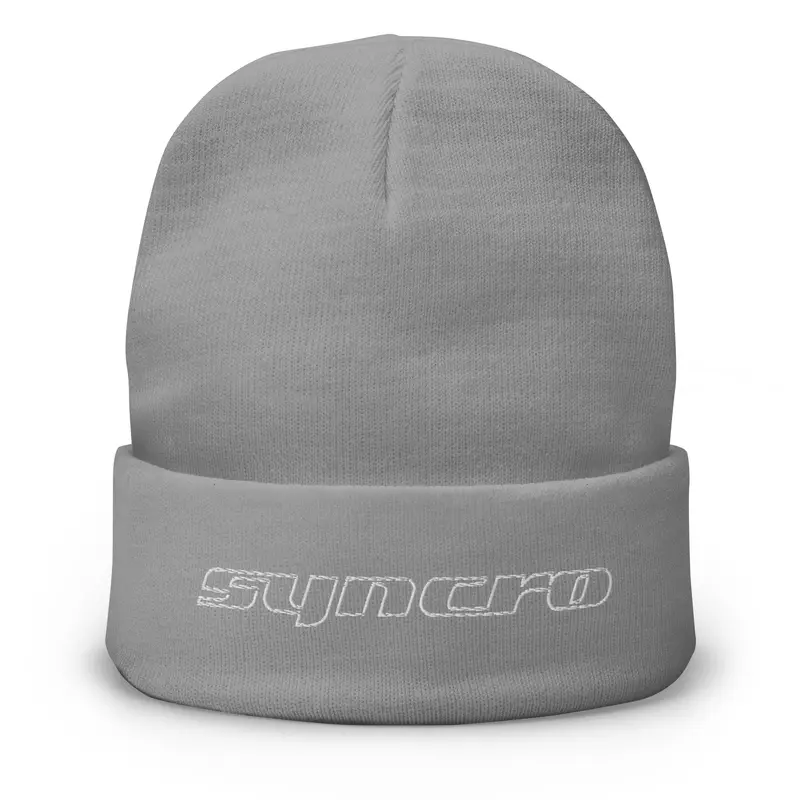 Syncro Script Embroidered BeanieBlack