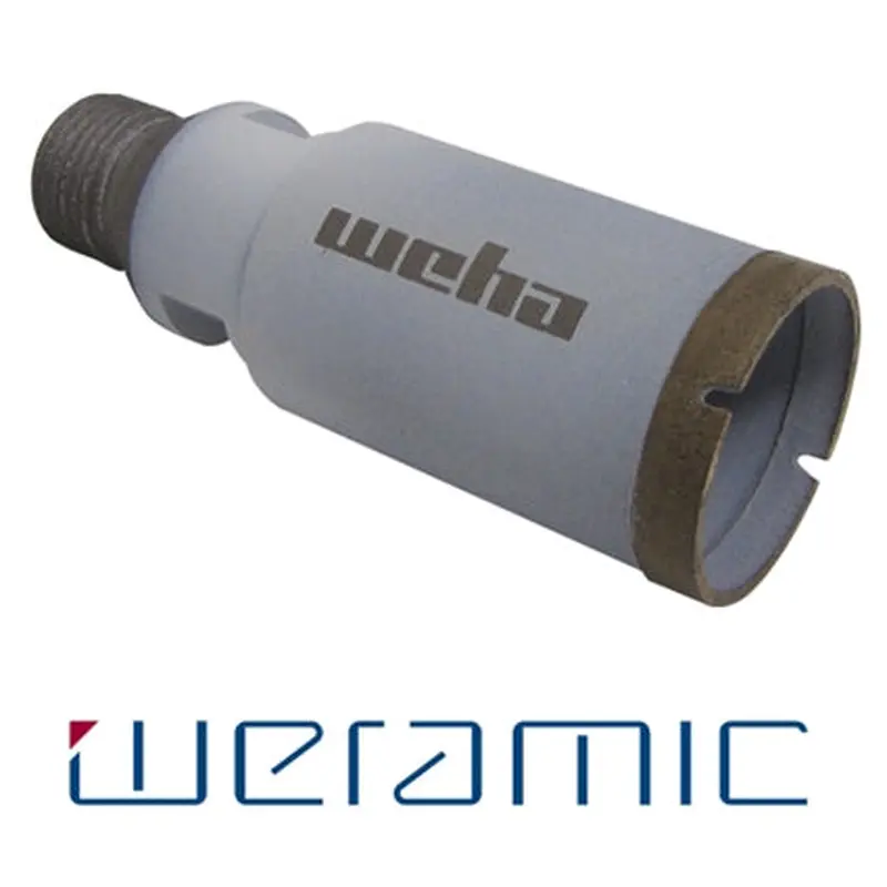 Weramic CNC Porcelain Ceramic Core Bit 1/2 Gas Thread1"
