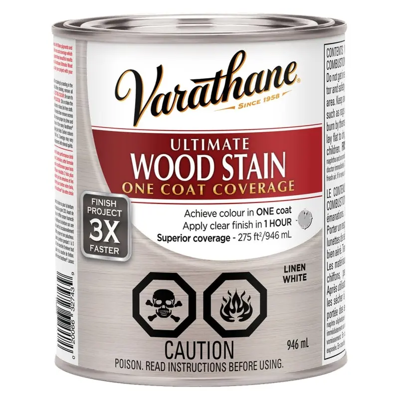 Varathane 303003 Stain, Linen White, Liquid, Can