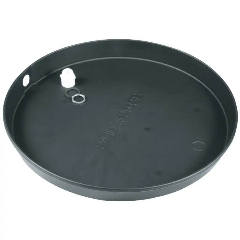 Camco USA 11360 Recyclable Drain Pan, Plastic, For: Electric Water Heaters