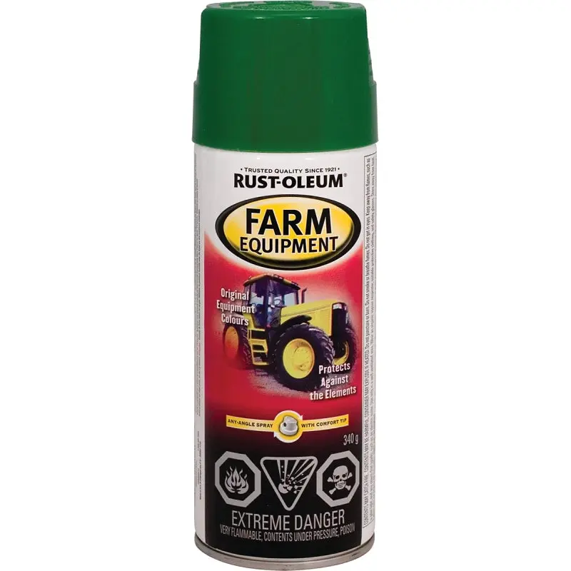 Rust-Oleum 257741 Enamel Spray Paint, Green, 340 g, Can