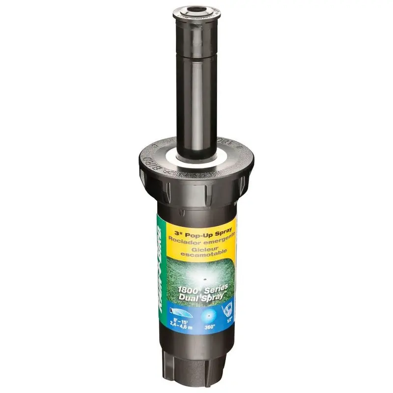 1800 Series 3 in. Dual Spray Full Circle Sprinkler.4 / each