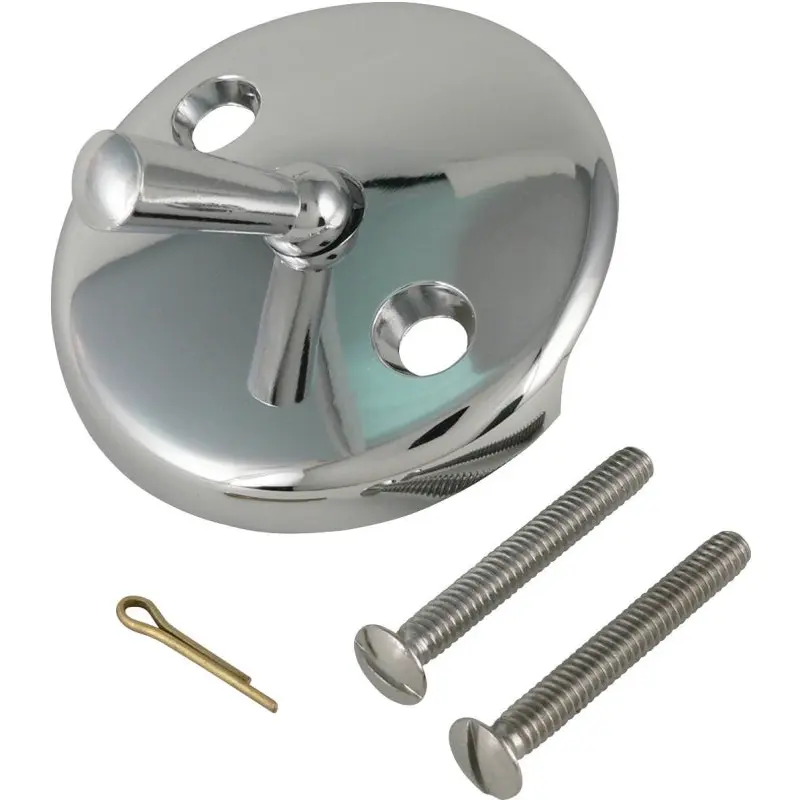 Plumb Pak PP826-1 Tub Face Plate, Chrome, For: Bath Drains