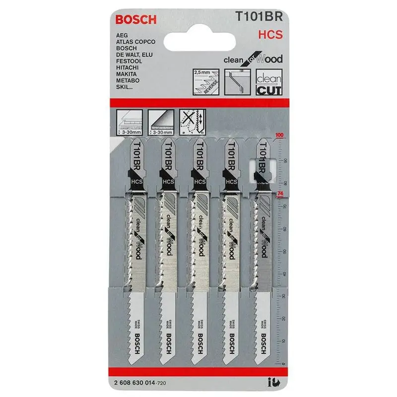 JSB Set T 101BR Clean for Wood 5pcs