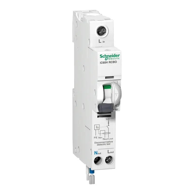 RCBO Circuit Breaker 16A 1P N