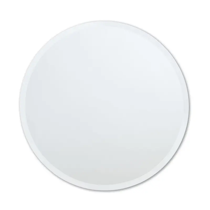30 in. x 30 in. Frameless Beveled Edge Round Single MirrorClear / 23