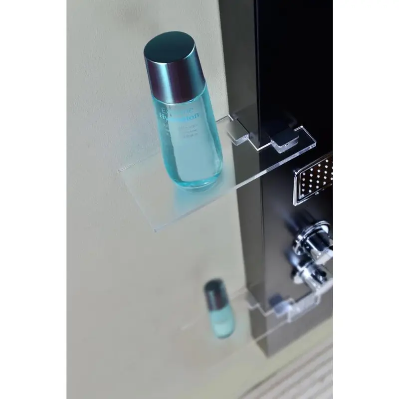 ANZZI Ronin Black 2-Spray Shower Panel System (Valve Included)