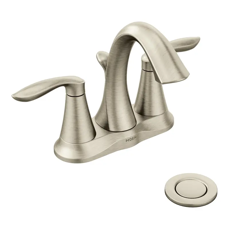 Eva Two-handle Centerset Bathroom Sink FaucetChrome