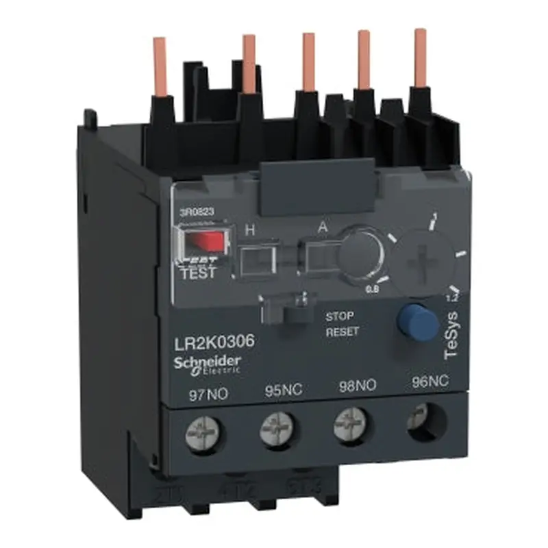 K-type overload relay 0.8 - 1.2 a|LR2K0306