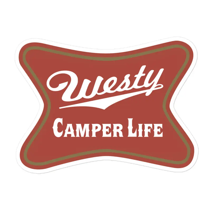 Westy Camper Life Sticker33