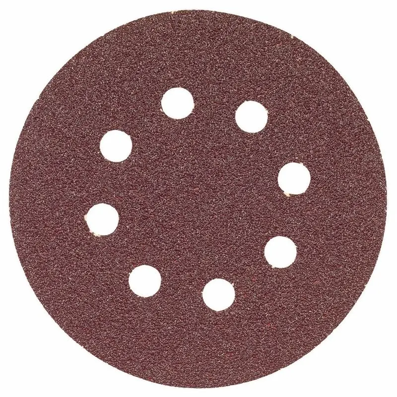 Bosch | SR5R120 5 Piece 5 In. 120 Grit Hook Loop Sanding Disc