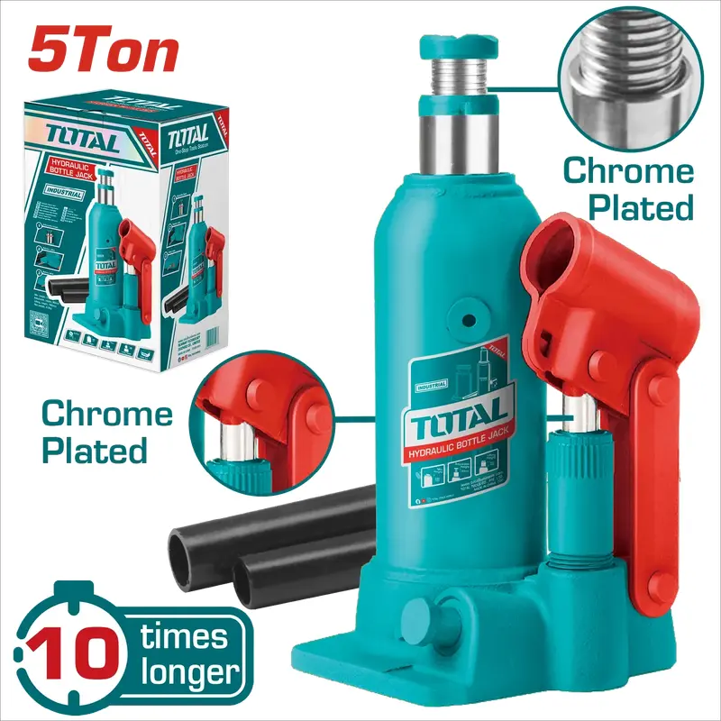 TOTAL Hydraulic Bottle Jack 5T