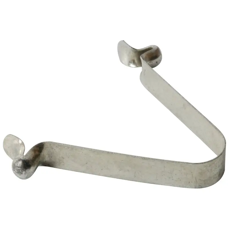 Metaltech M-MLS Spring Lock, Steel, Galvanized, For: Hole of Diameter 1/2 in