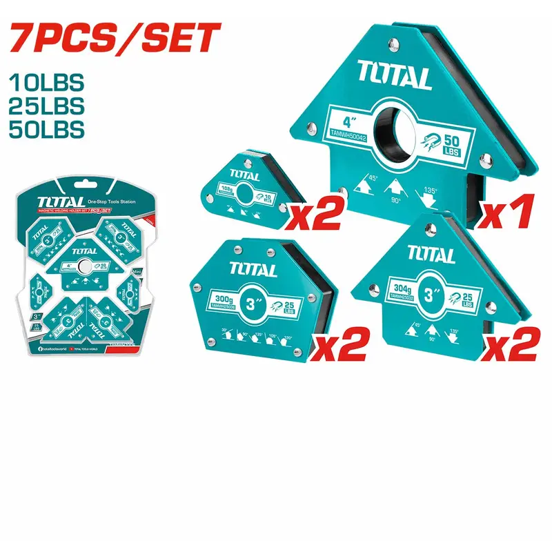 TAMWH7006 7 Pcs Magnetic Welding Holder Set