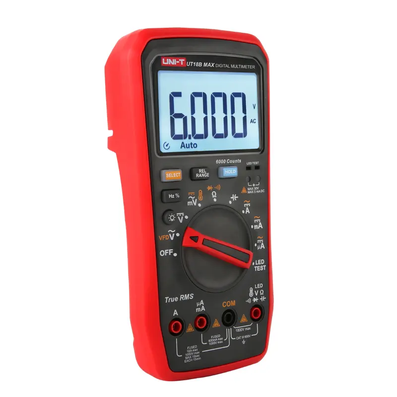 UNI-T True RMS Digital Multimeter | UT18B MAX