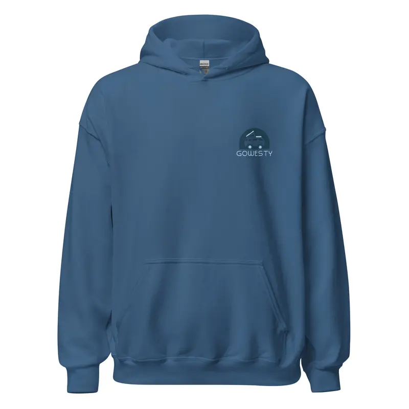 Golden State Westy Unisex HoodieIndigo Blue / S