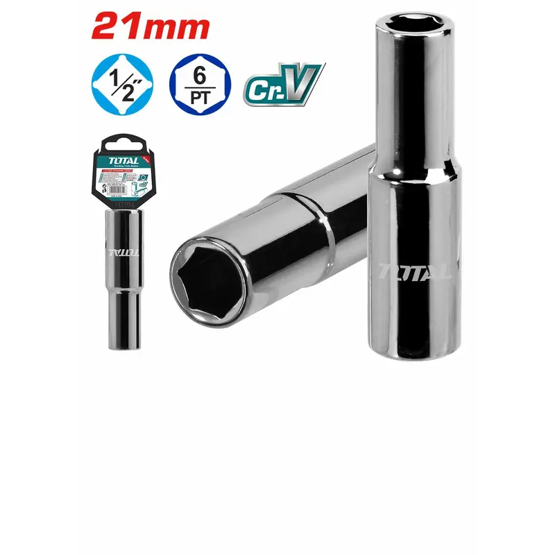 THTST12213L 1/2? Hexagonal Deep Socket