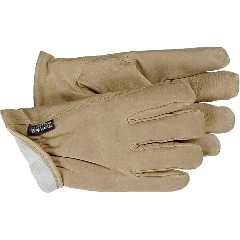 GLOVE GRAIN PIGSKIN LINED LRG